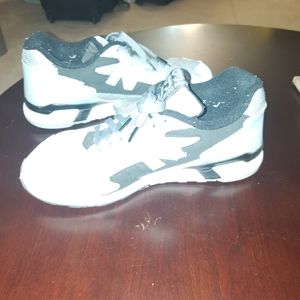 Grey and black New Balance 660